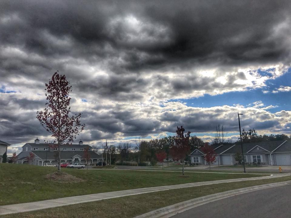 houses and community building at Tippe River Downs