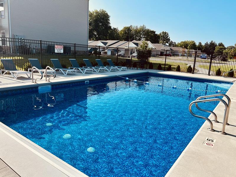 outdoor community pool